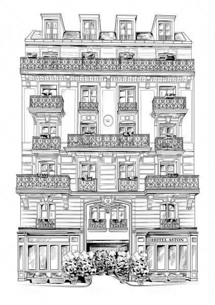 Hôtel Aston - Drawing